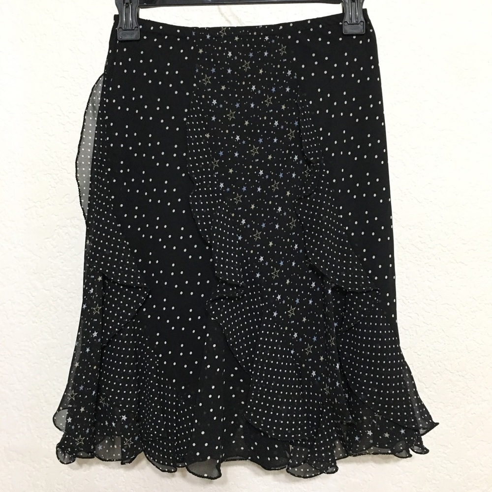 NWT CHELSEA & VIOLET LOVING LAS VEGAS RUFFLE SKIRT - Picture 4 of 7
